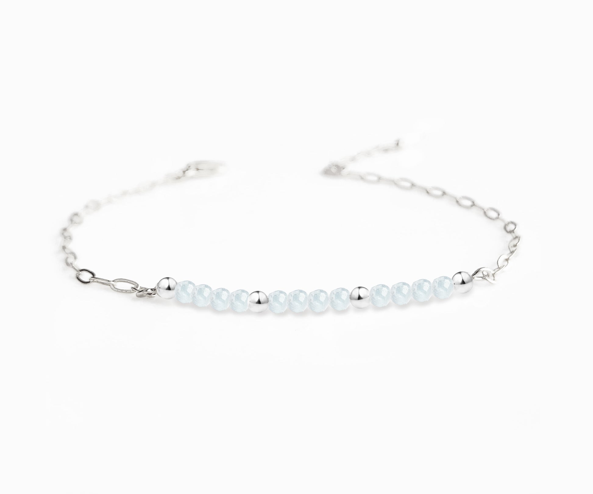 Pulsera Kira MINI AGUAMARINA