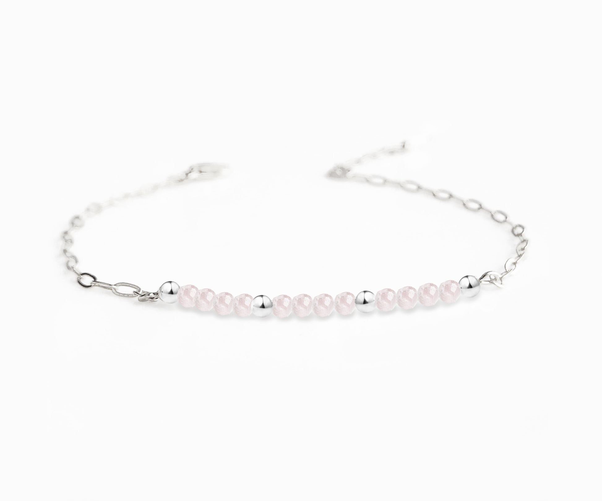 Pulsera Kira MINI CUARZO ROSA