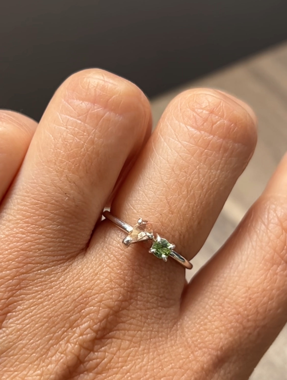 Anillo Rosé Turmalinas