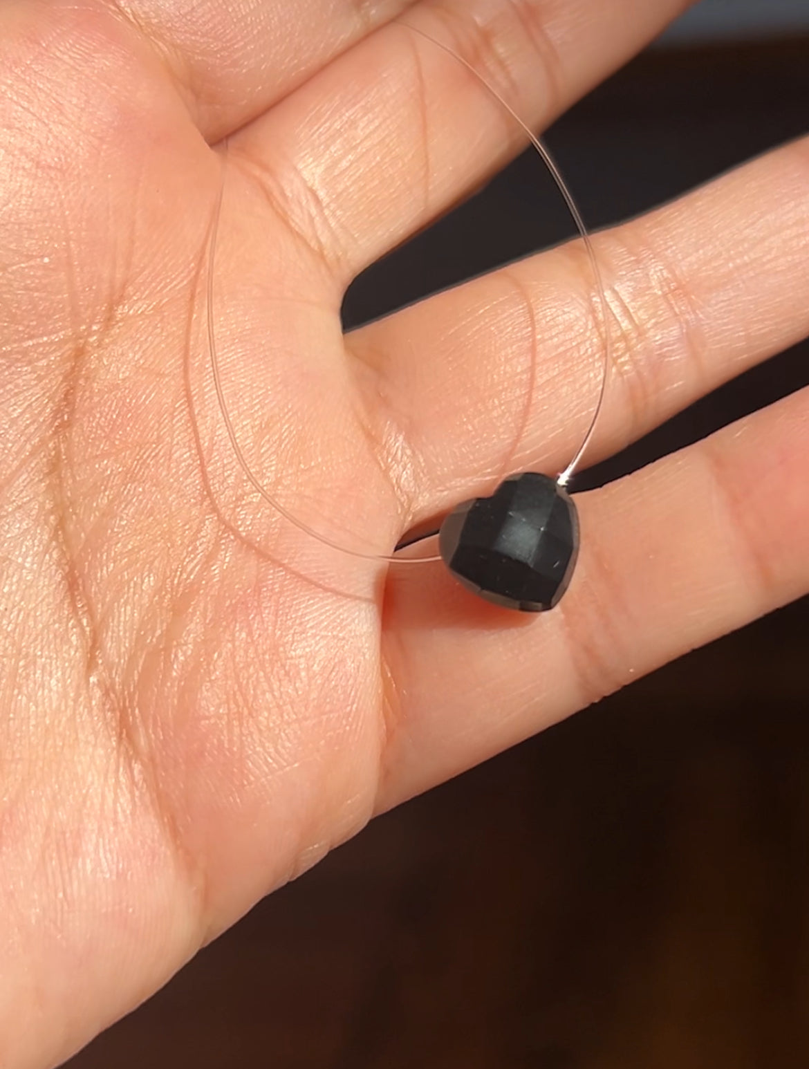 Collar flotante Corazón