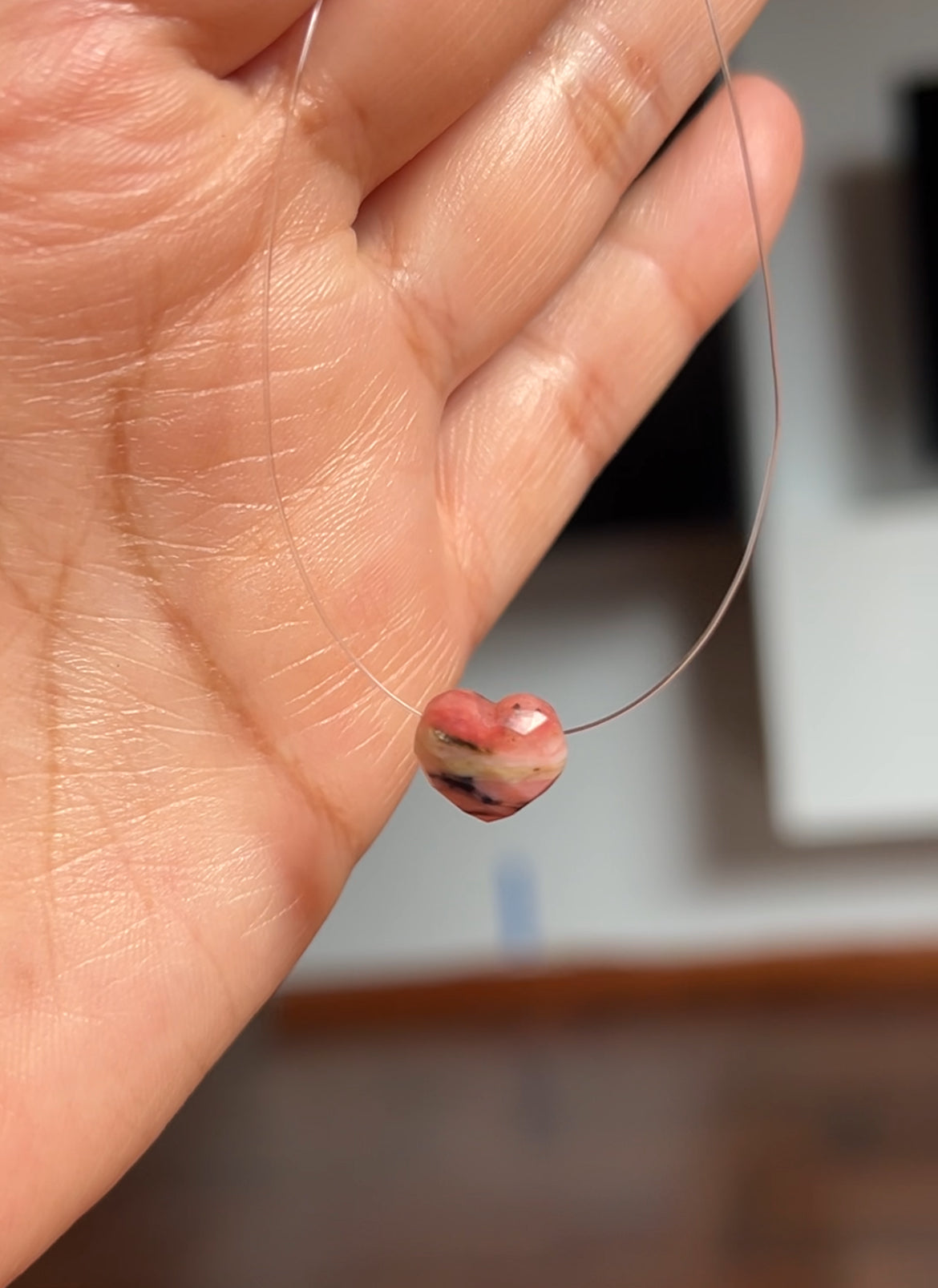 Collar flotante Corazón