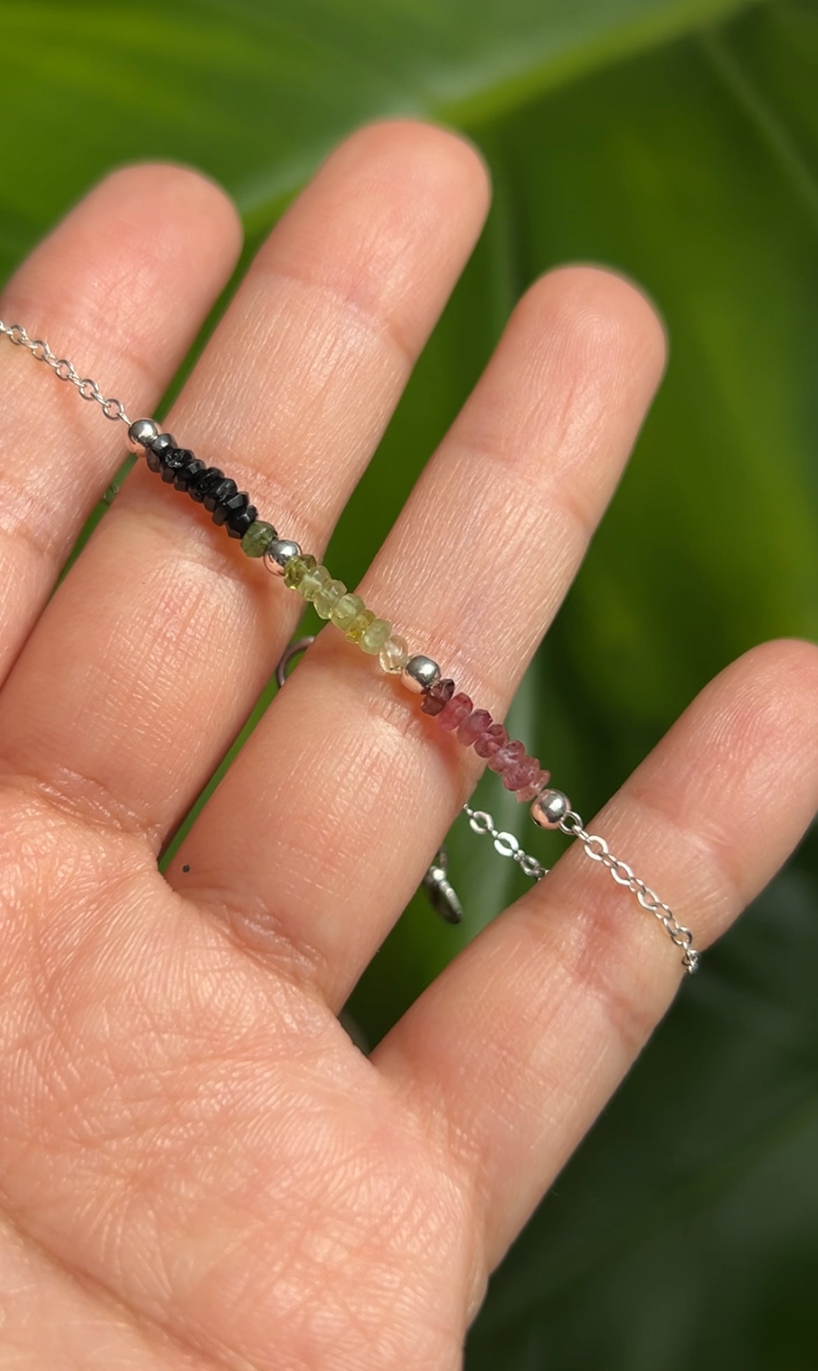 Pulsera Triple Turmalina