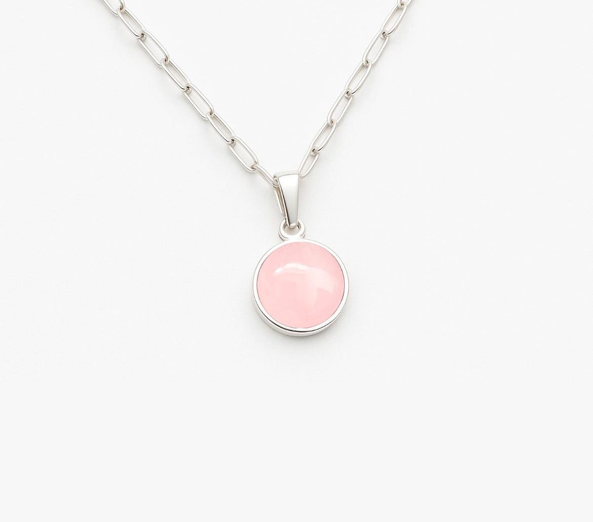 COLLAR SIRIUS CUARZO ROSA