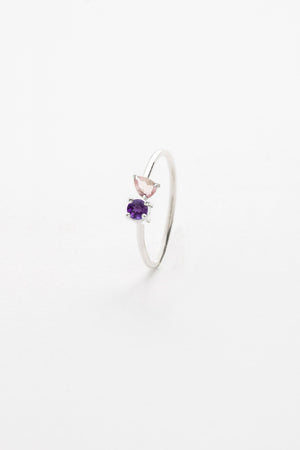 Anillo Rosé Turmalinas