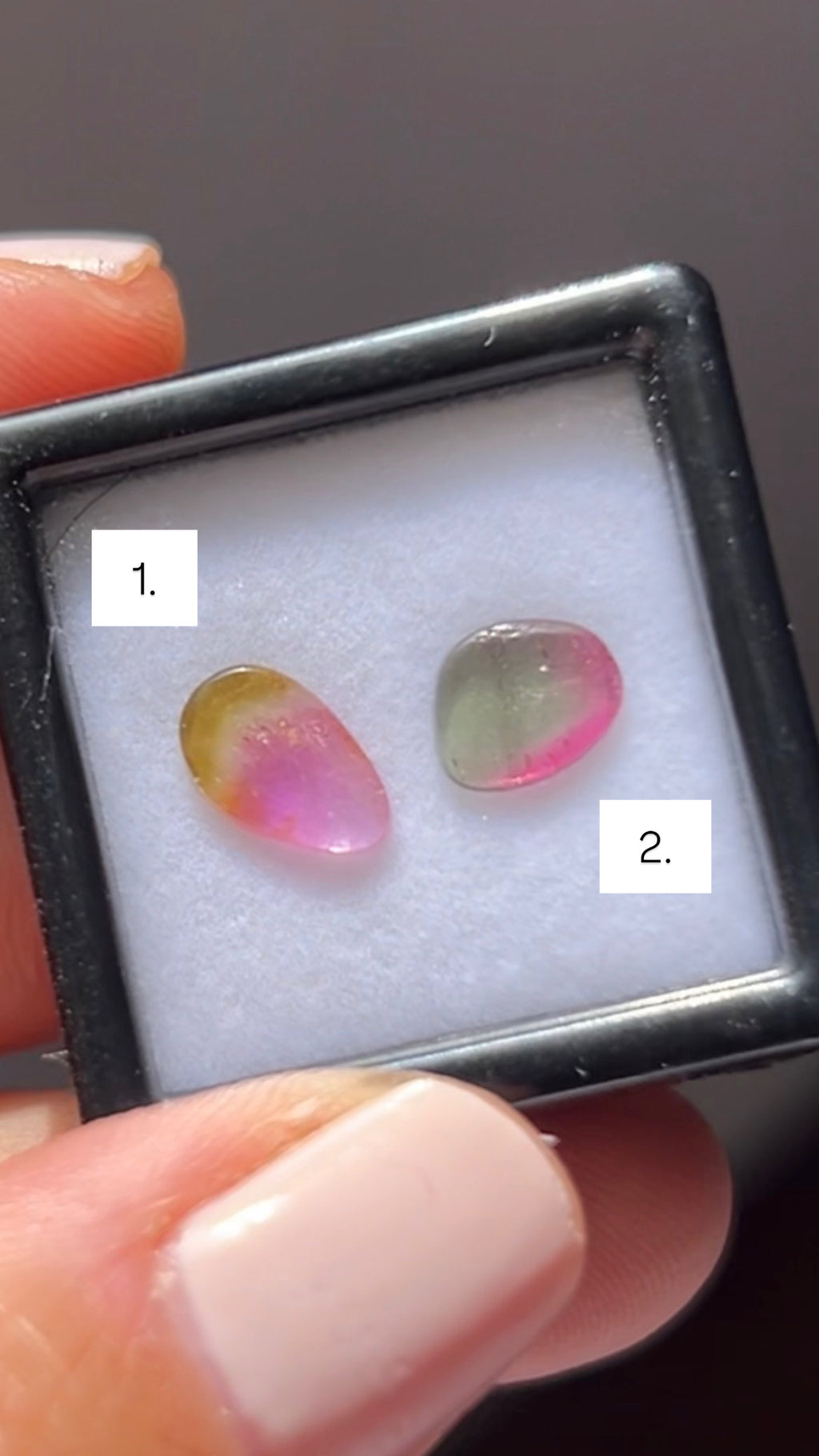 DIJE TURMALINA SANDIA ORO 18K
