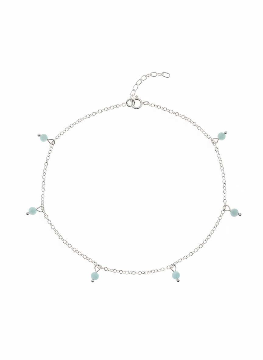 Tobillera Marea Plata