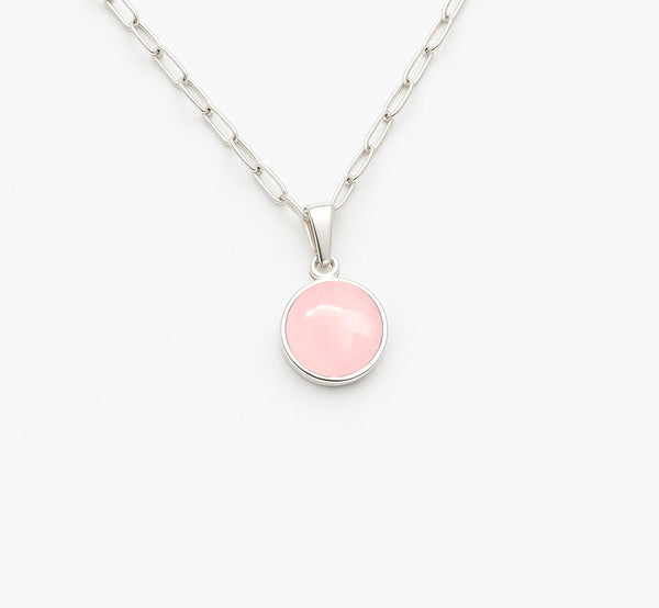 COLLAR SIRIUS CUARZO ROSA