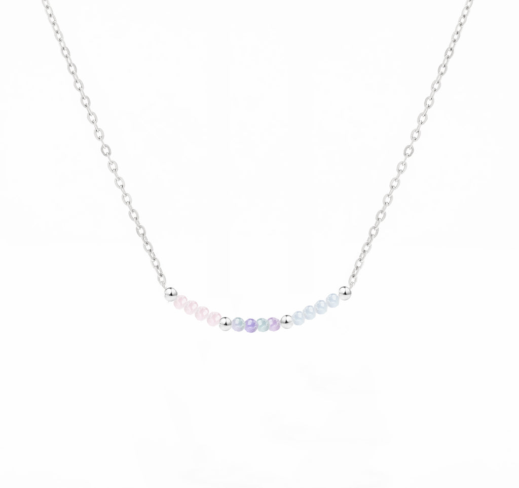 CHOKER KIRA MIX NIÑA PLATA