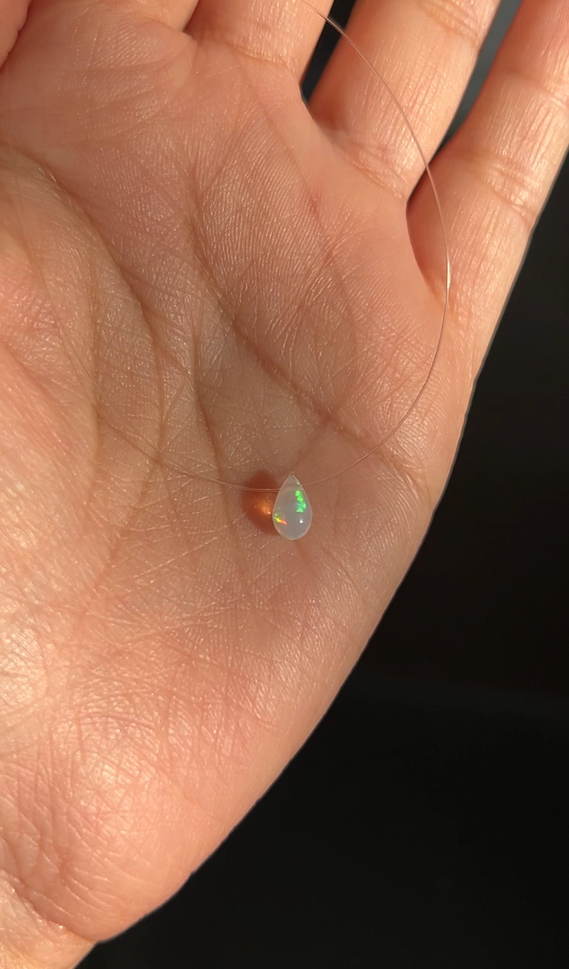 Gota flotante Ópalo Etíope