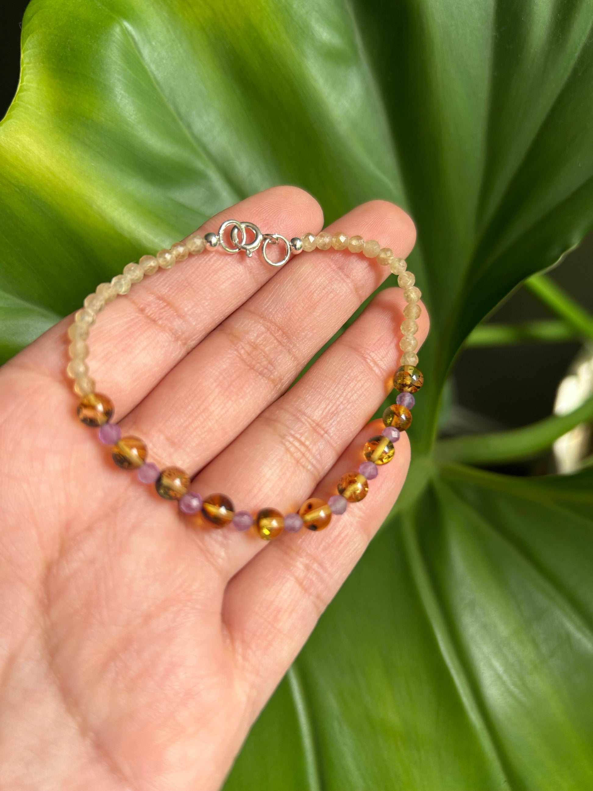 Pulsera Ámbar Báltico