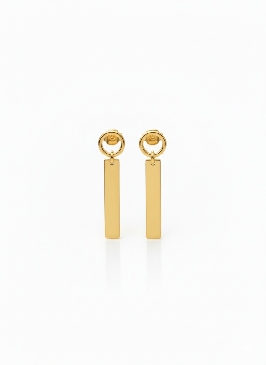 Aretes Croma Dorado