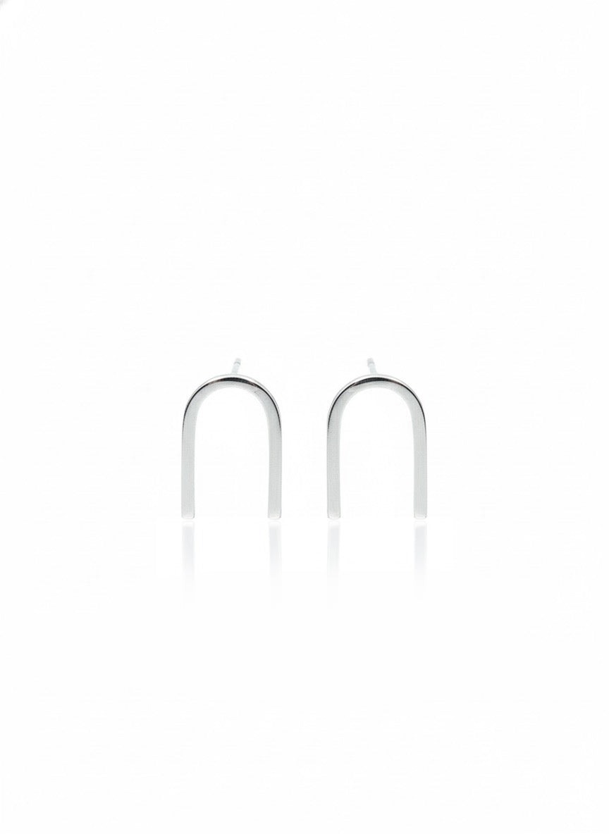 Aretes Arco Plata