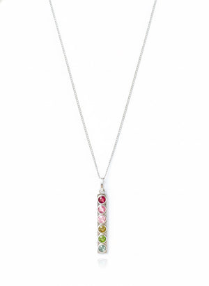 Collar Ser Plata Turmalinas