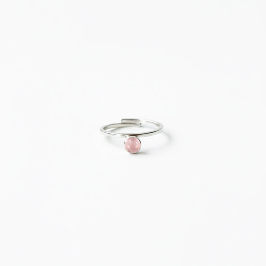 Anillo Ser Plata Turmalina