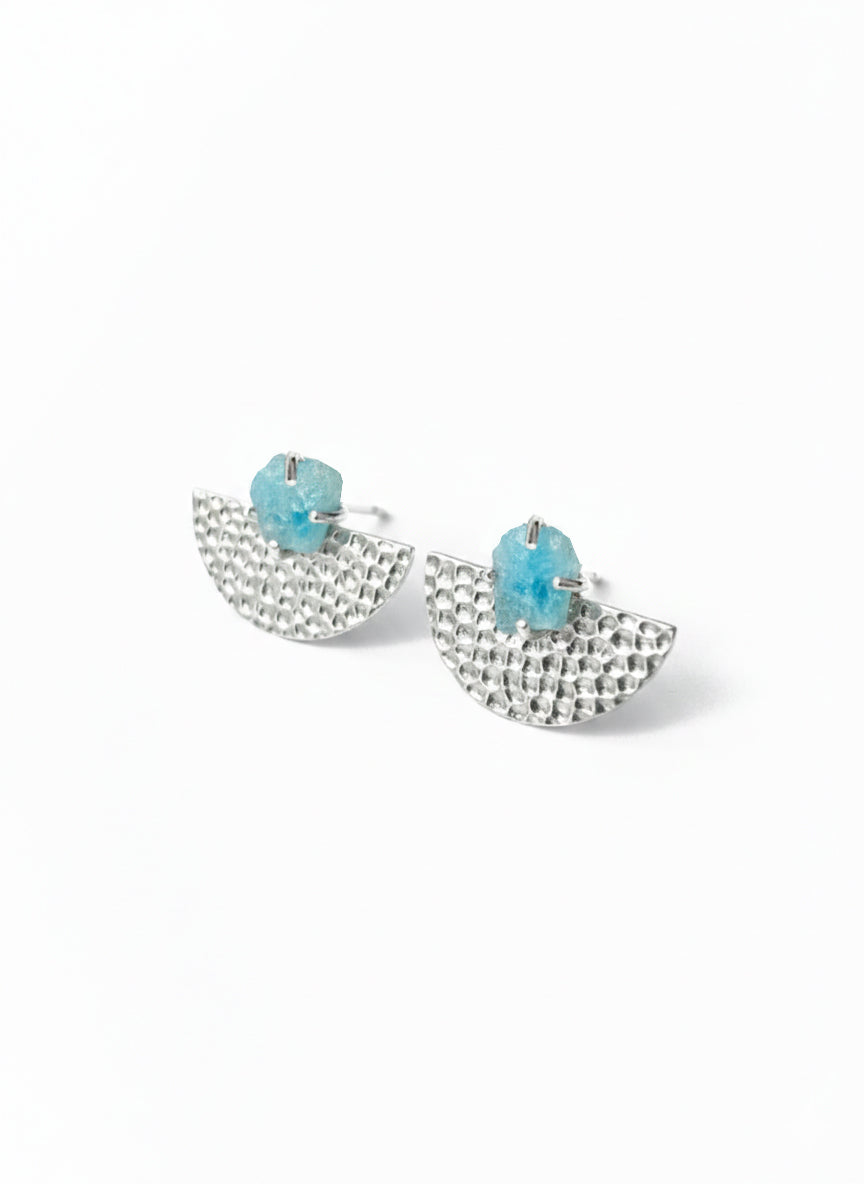 Aretes Alma Plata 2 en 1