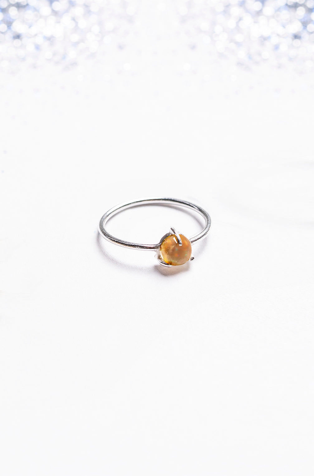 ANILLO OPALO ETIOPE AMBAR