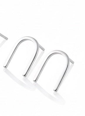 Aretes Arco Plata
