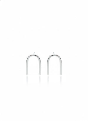 Aretes Arco Plata