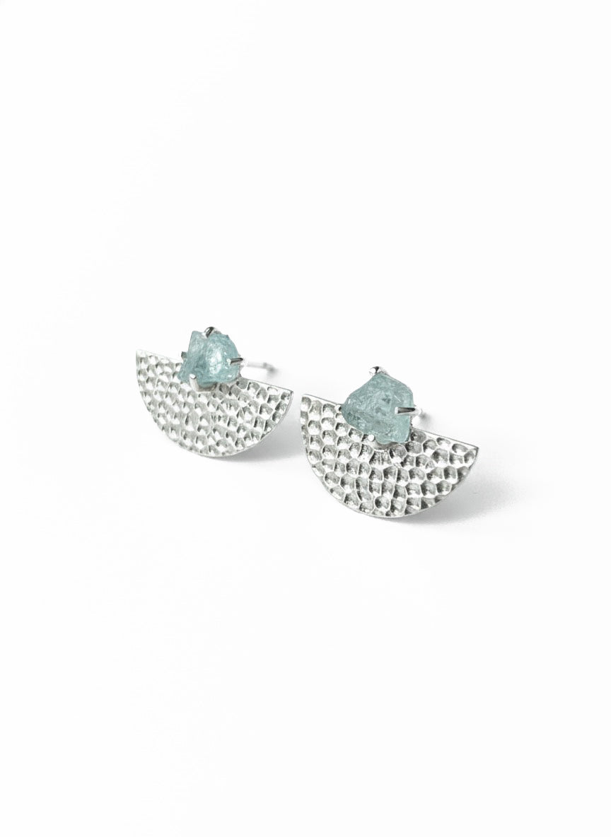 Aretes Alma Plata 2 en 1