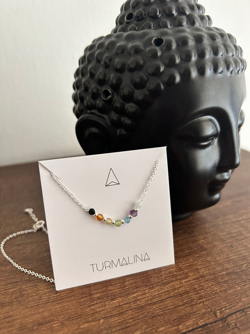 CHOKER KIRA 7 CHAKRAS PLATA