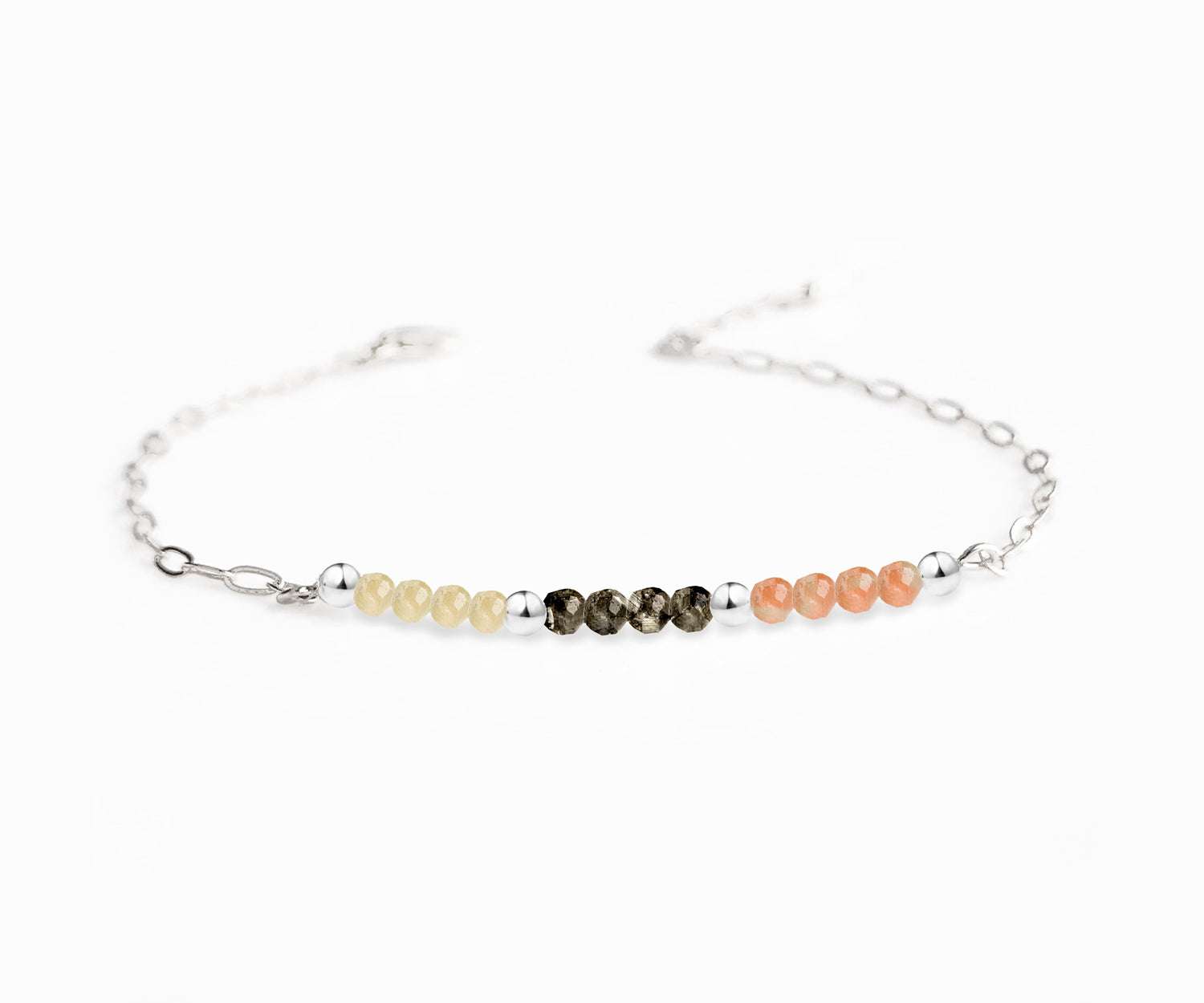 Pulsera Kira PROSPERIDAD PLATA