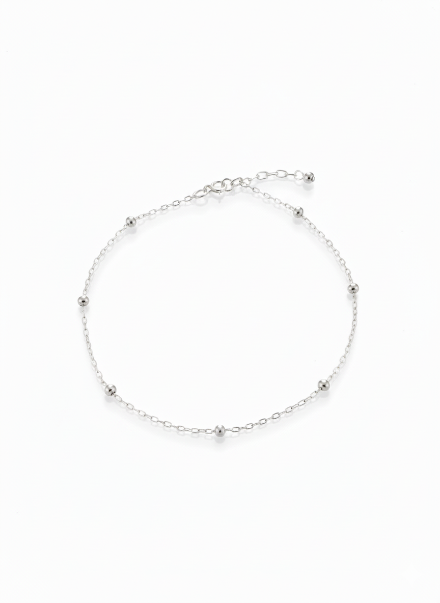 Tobillera Solar Plata