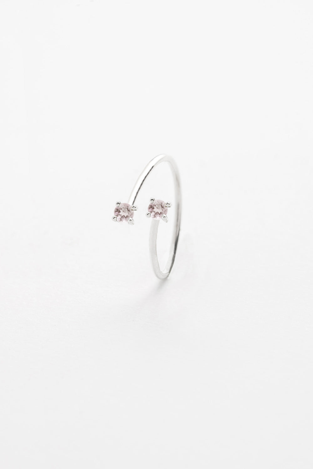 ANILLO TWIST DOBLE PIEDRA
