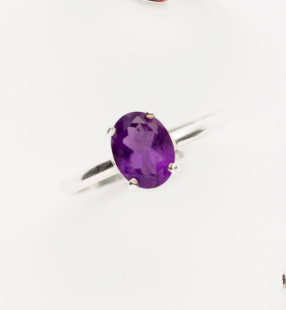 ANILLO OVAL PLATA