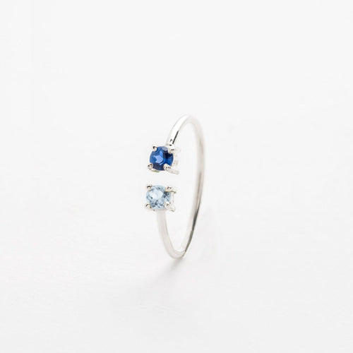 ANILLO DOBLE CHISPA (A PEDIDO)