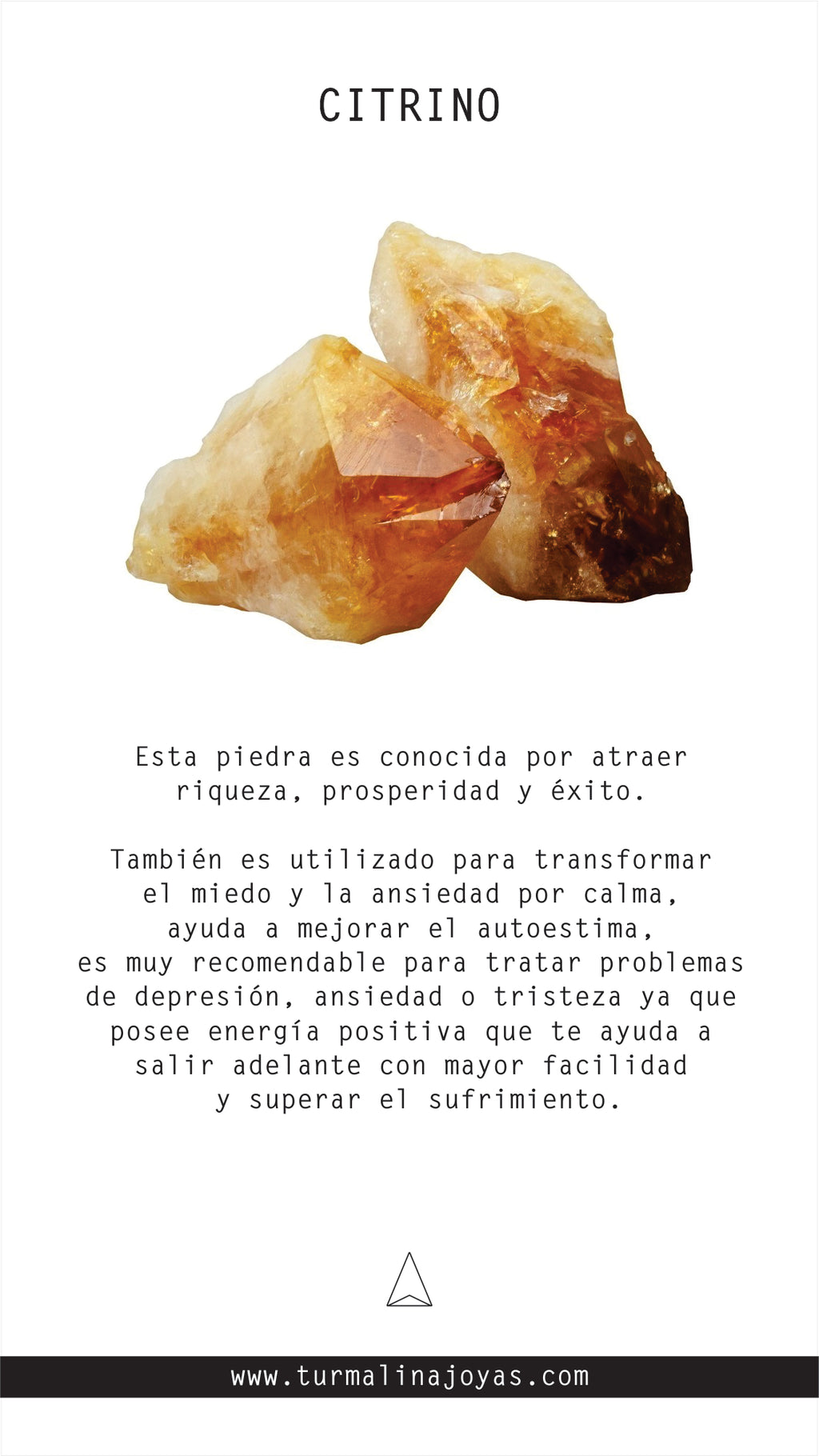 COLLAR CITRINO HOMBRE