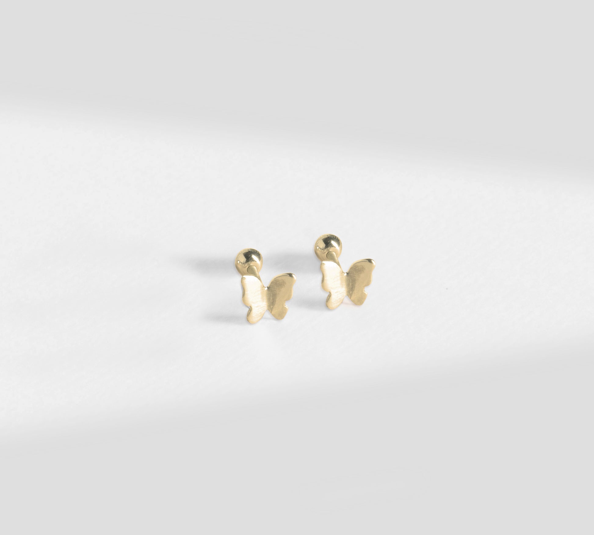 ARETES MARIPOSA Reversible Oro 18k