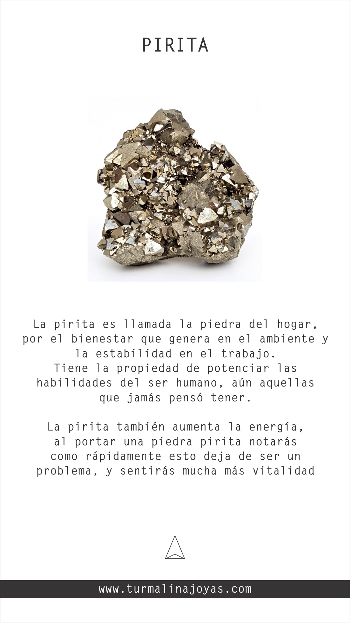 COLLAR PIEDRA NATURAL ORO 18k PIRITA