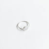 ANILLO CRISTAL PLATA