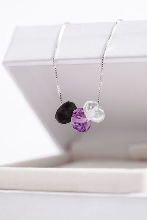 COLLAR TRINA DONAS PLATA